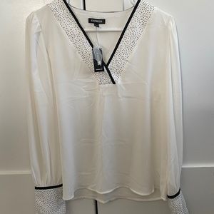 Express top polka dot